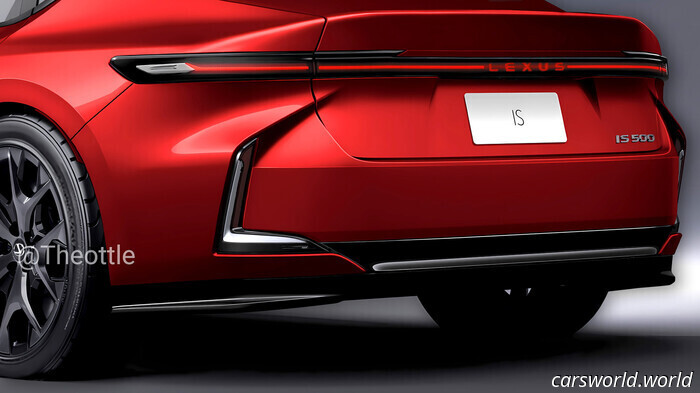 Радикальный редизайн седана Lexus Может, Наконец, вернуть Дух IS | Carscoops